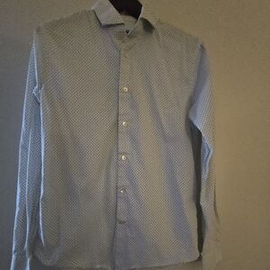 Men's Long Sleeve Stretch Button Up